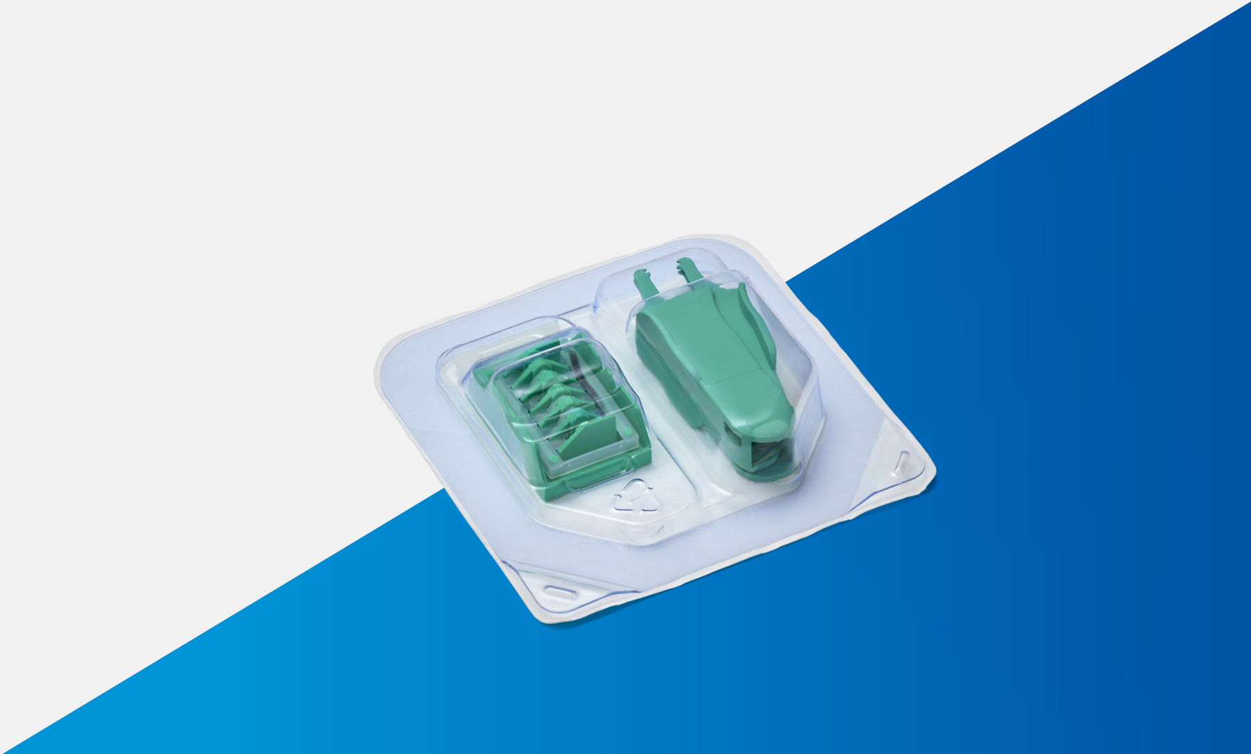 DieCutLids for medical packaging with Oliver healthcare packaging 