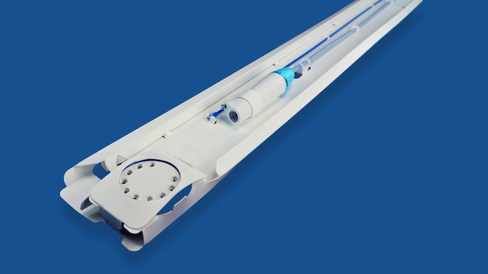 Heart valve card in a cleancut card