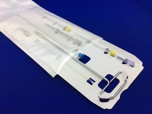 HDPE packaging card, also called CleanCut Cards