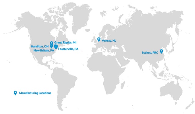 sitesmap_final.jpg Global manufacturing in North America, China, The Netherlands