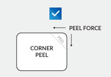 A white rectangular object with black text and a check mark

Description automatically generated