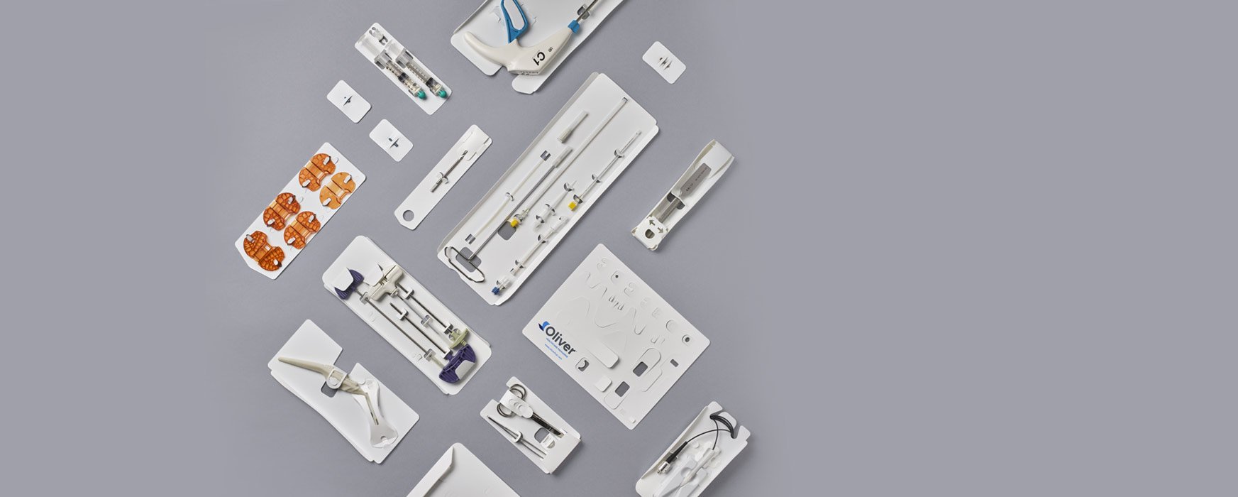 CleanCut Custom-Designed HDPE Cards | Oliver Healthcare Packaging