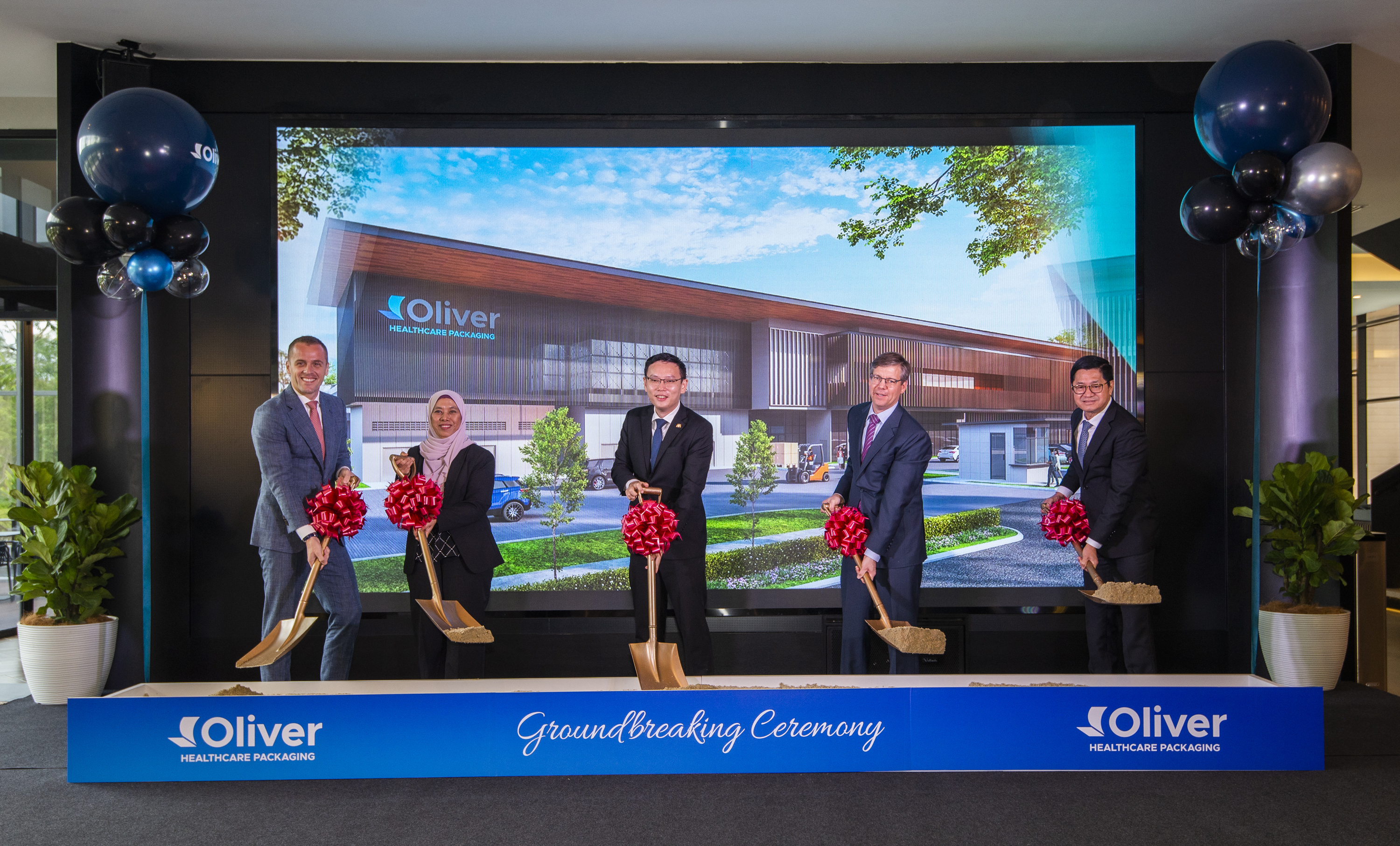 Oliver Groundbreaking in Jahor, Malaysia