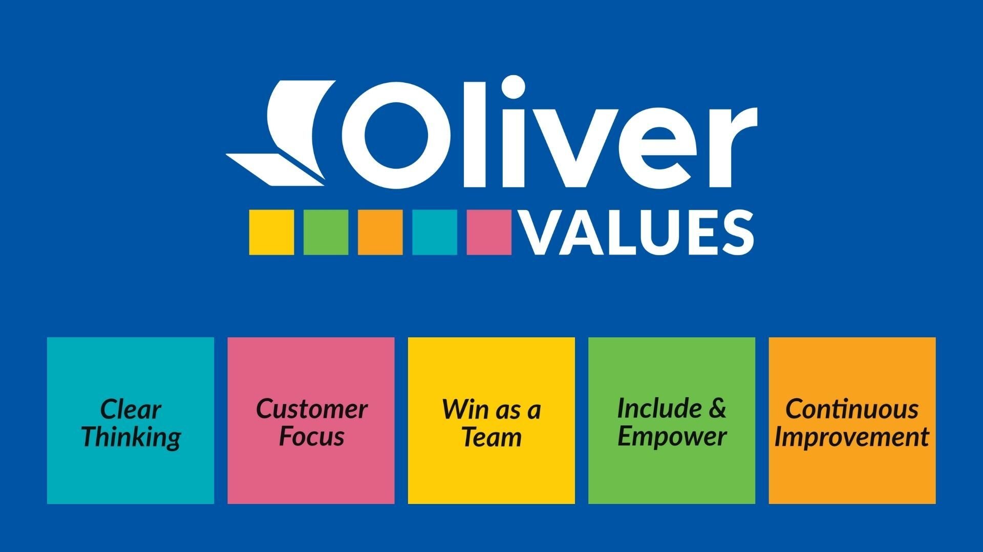 Oliver Values Oliver Values