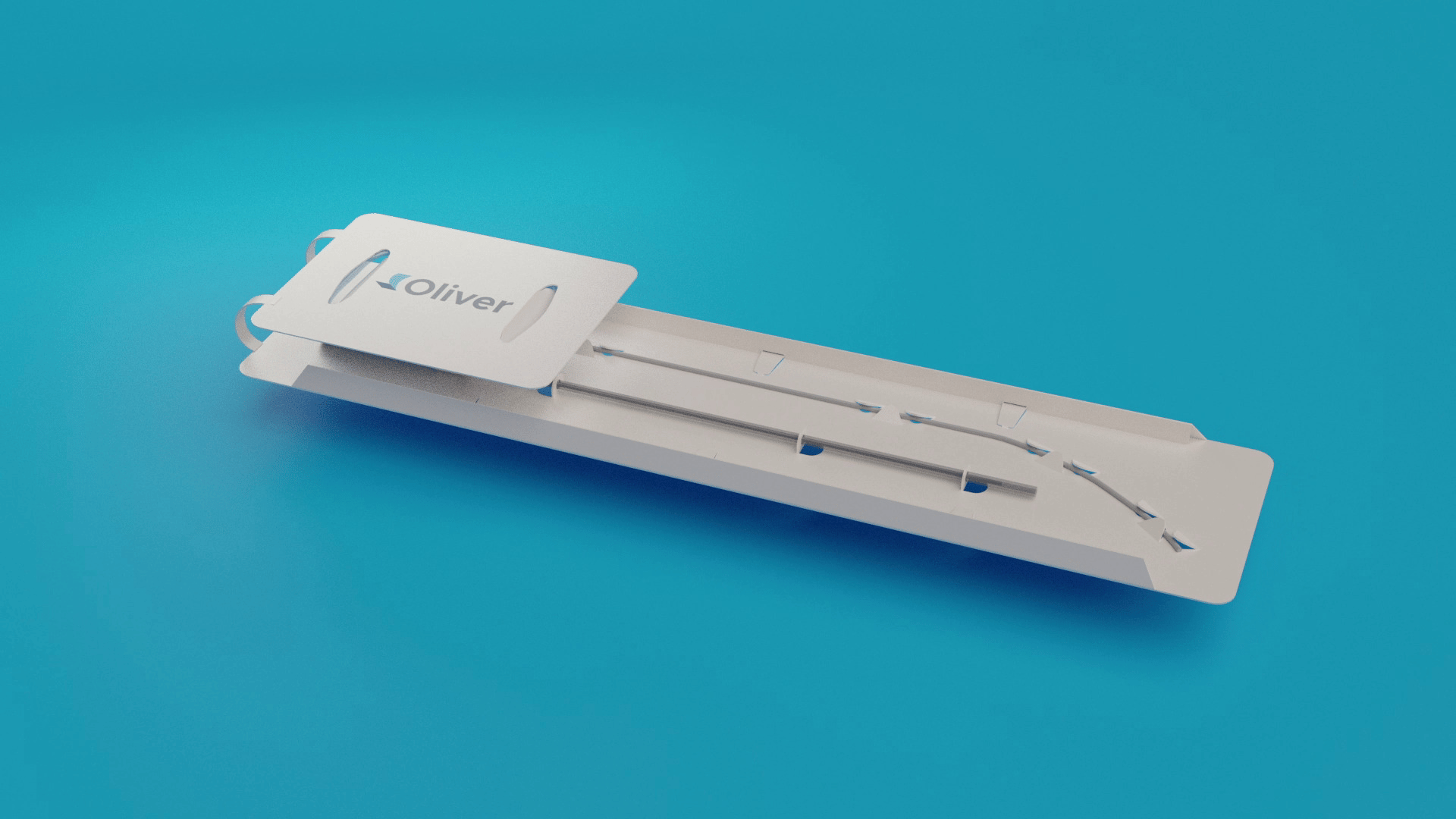 Long Catheter CleanCut Card Design