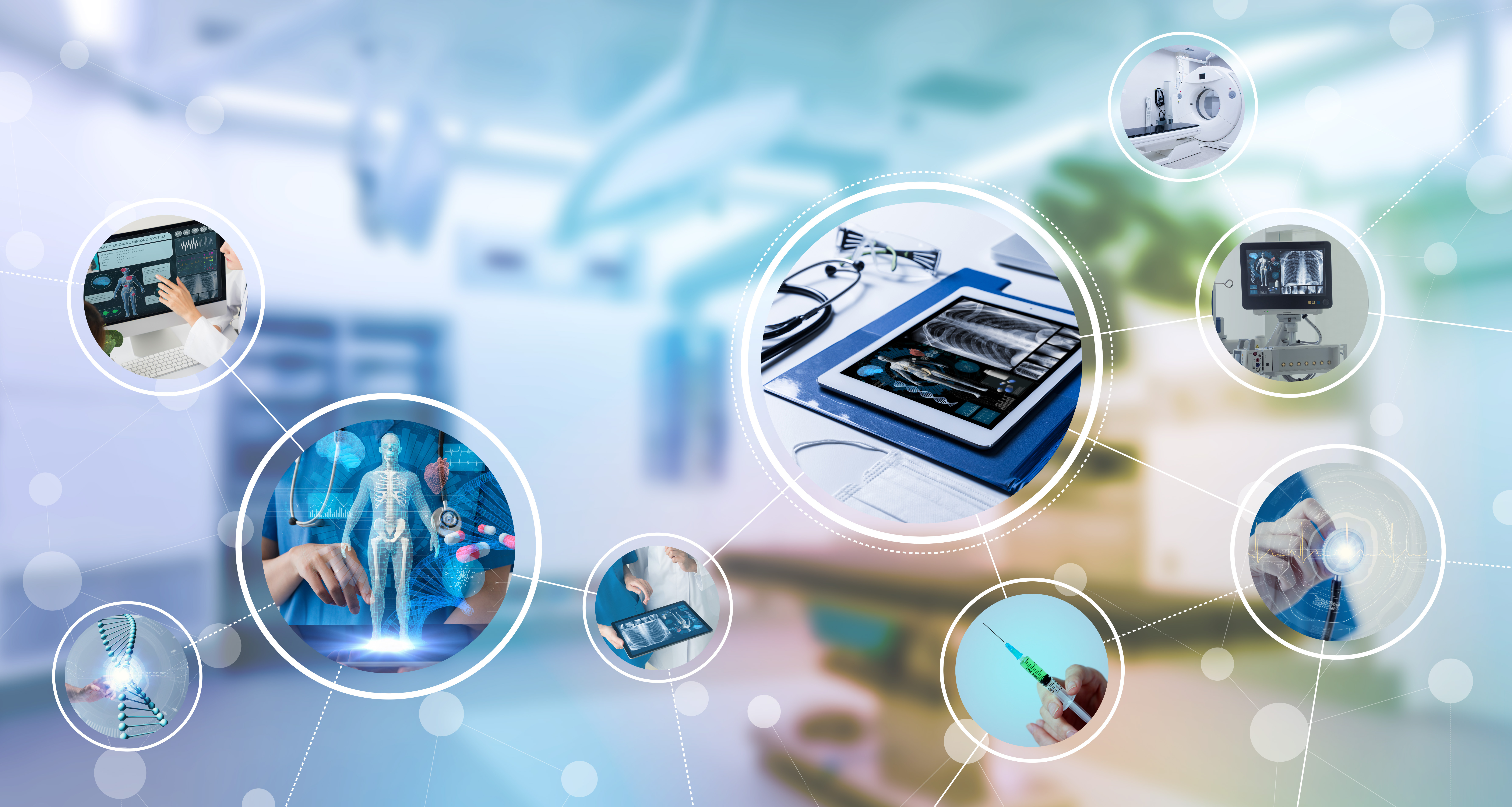 med tech n high tech network concept (1)