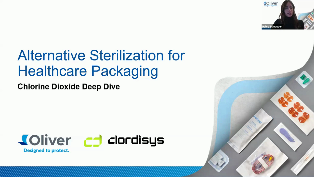 Alternative Sterilization for Healthcare Packaging: Chlorine Dioxide